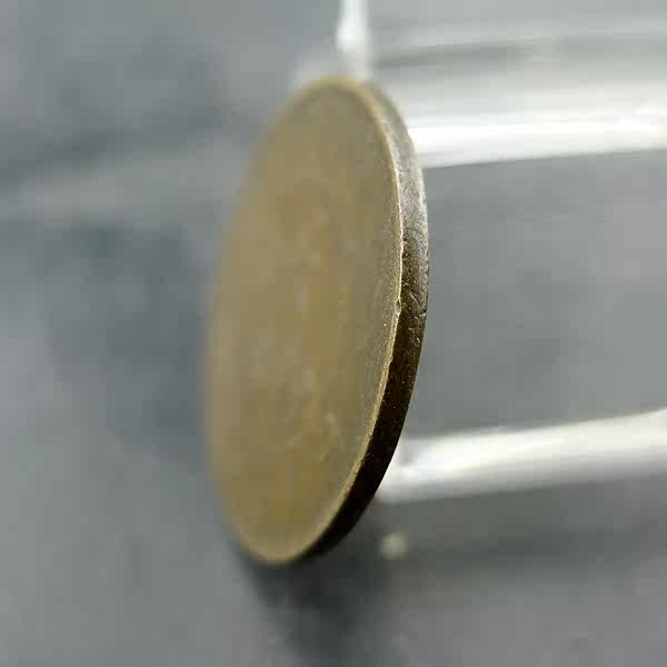 Copper coins of the Qing Dynasty, Ding Wei, four pillars, ten coins, copper plates, copper coins, fidelity, antiques, antiques and miscellaneous collections