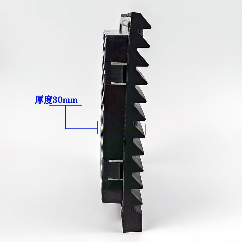 机柜配电柜防尘通风过滤网网组轴流风扇风机散热网罩ZL-803百叶窗