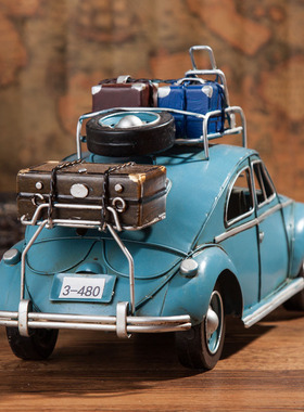 家居房间仿真工艺礼物复古老爷车