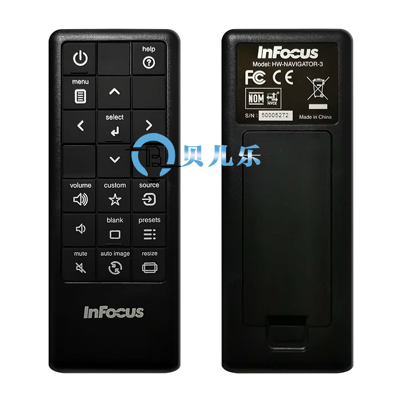 全新富可视Infocus投影机IN2124A IN2124X IN2126A IN2126X遥控器 - 图2