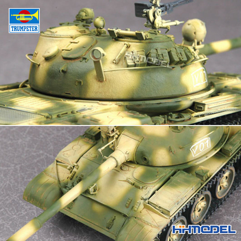 恒辉模型 小号手 00377 1/35 T-62坦克 1972年型 拼装模型 - 图2