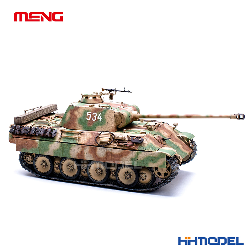 恒辉模型 MENG TS-035 1/35 豹式坦克A 后期型 拼装模型