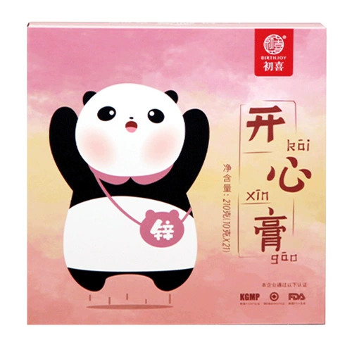 Паста Sheep Dad Lamb Xinxuan Chuxi Happy, новая версия, 3 мг цинка/фруктовое пюре, закуски
