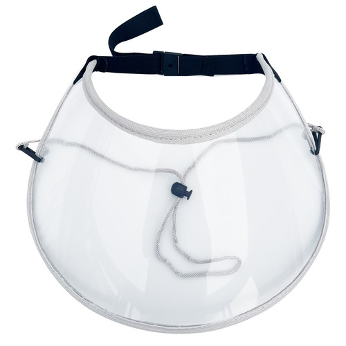 骑电动车防雨帽面罩遮雨帽挡雨片挡雨帽护脸外卖雨衣雨披帽檐 - 图3