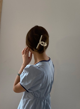树脂赵露思同款八字慵懒风发抓
