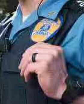 美利坚洋行米国执法者蓝线戒指NYPD御用LAPD象征