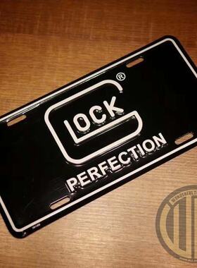 美利坚洋行原装进口GLOCK格洛克原厂LICENSE PLATE车牌挂牌
