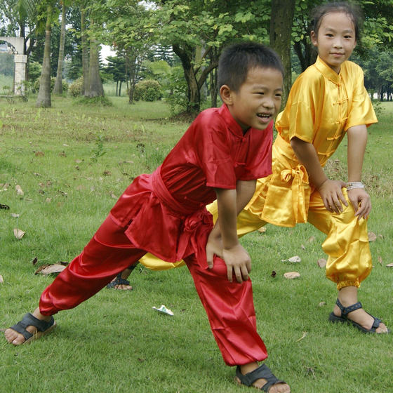 Xiangpai short-sleeved traditional style Changquan clothing