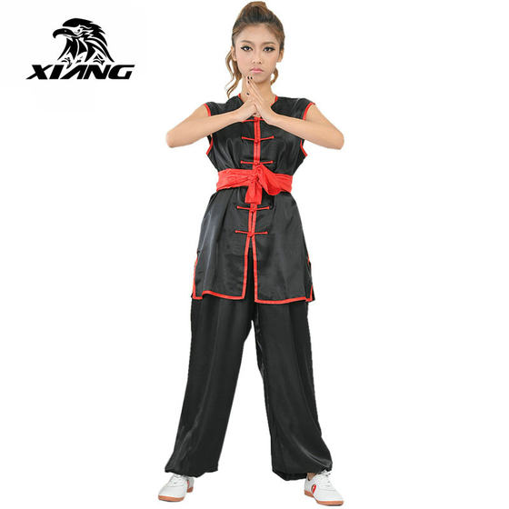 Xiangpai traditional Chinese imitation silk Nanquan uniform