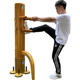 Wing Chun children's solid wood vertical wooden dummy