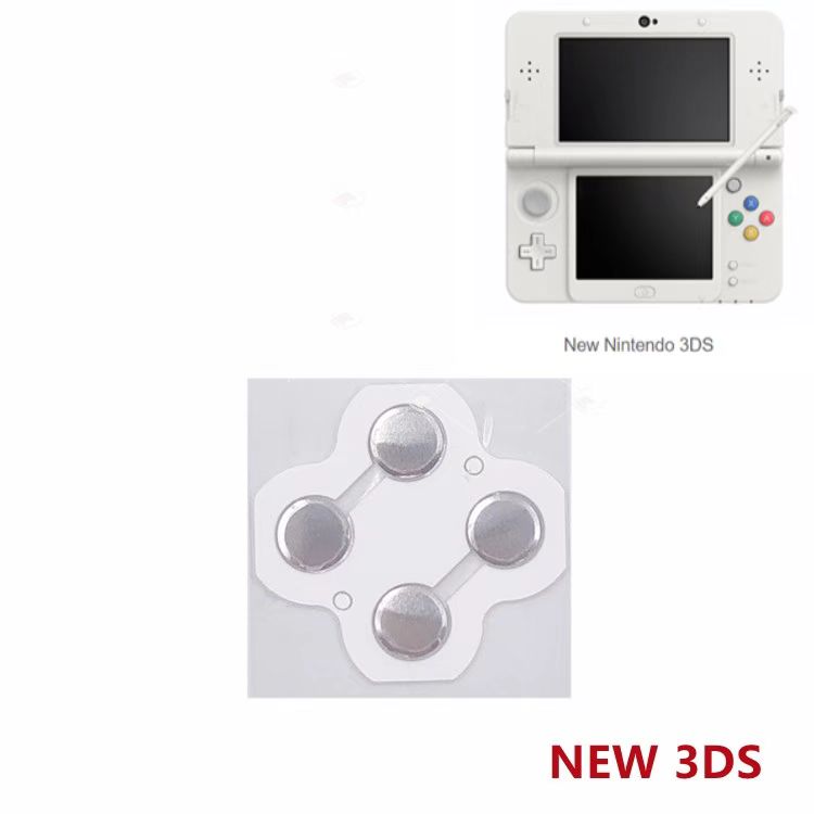 3DS按键贴 NEW3DSXL弹片 3DS十字键ABXY失灵导电片弹性垫数码配件 - 图3