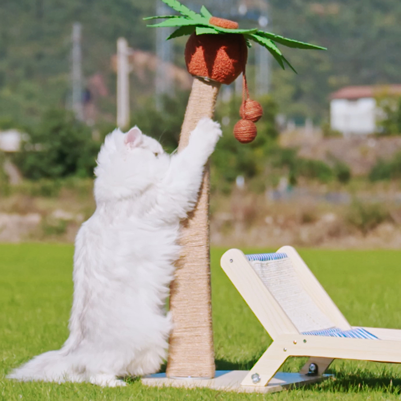 猫窝夏季四季通用猫床宠物床吊床猫用小沙发椅猫抓板猫咪躺椅夏天 - 图1