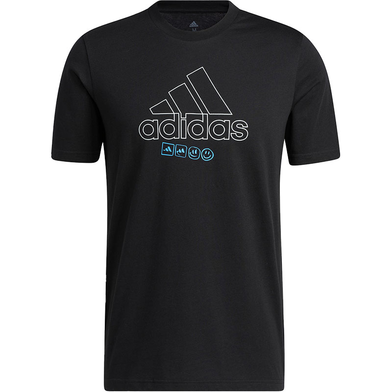 阿迪达斯短袖男装2022秋季款训练运动休闲针织透气圆领T恤IB9430 - 图3