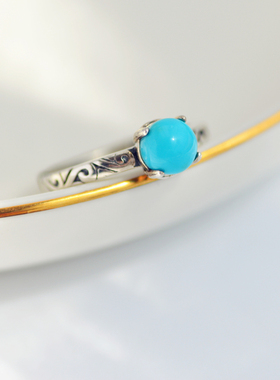 做旧925复古做旧精美雕花复古