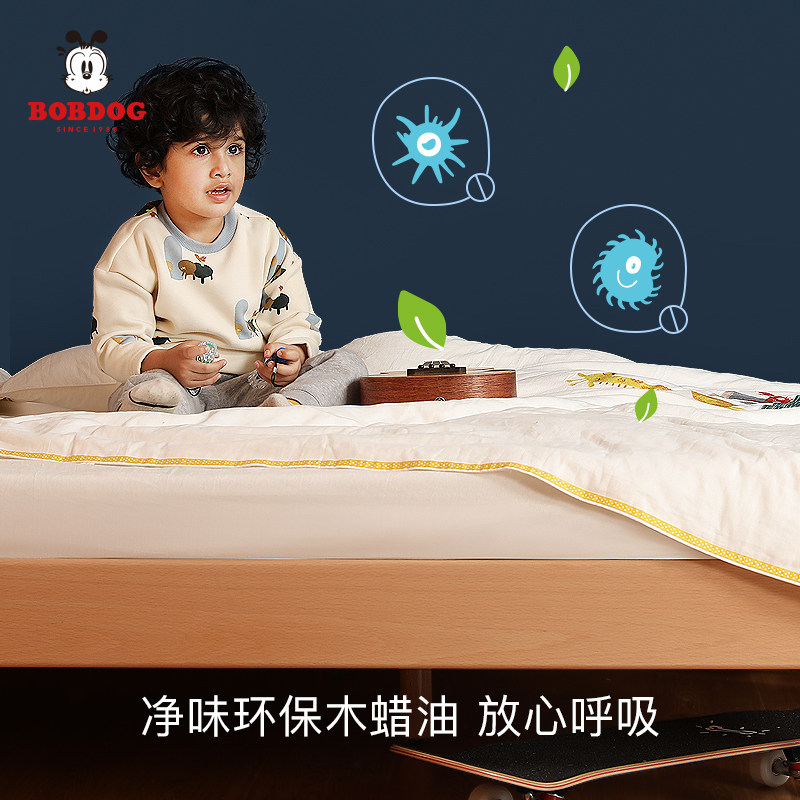巴布豆荷包蛋系列全实木进口儿童床 多妙屋母婴儿童床