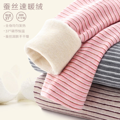 女童打底衫秋冬新款儿童长袖t恤大童保暖秋衣德绒厚上衣加绒童装 - 图1