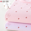 Domwuwu autumn and winter women's pure cotton antibacterial underwear set