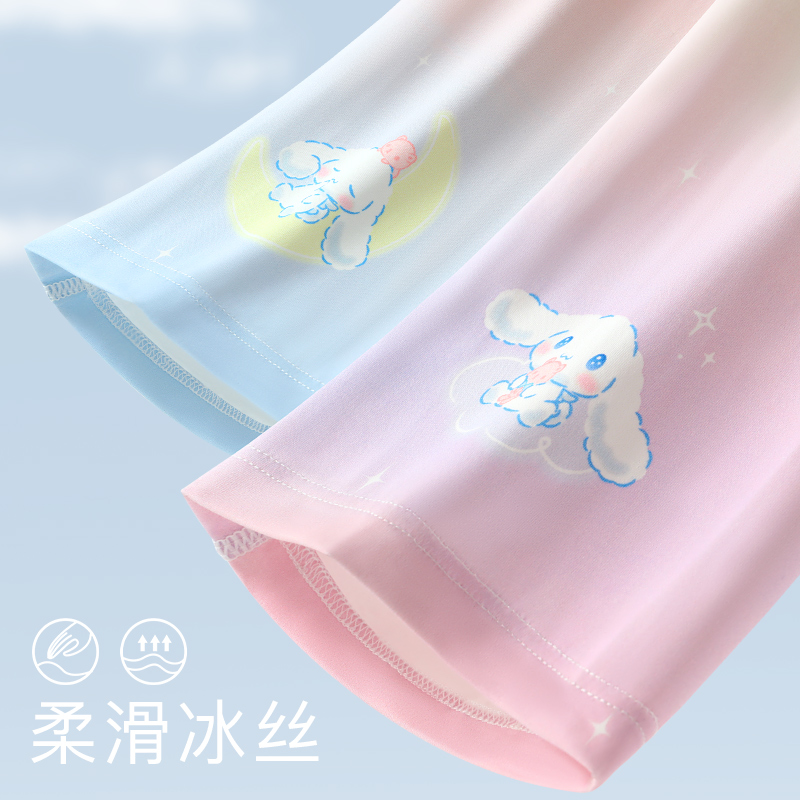 女童打底裤儿童安全裤夏季薄款女透气冰丝短裤鲨鱼芭比裤大童裤子