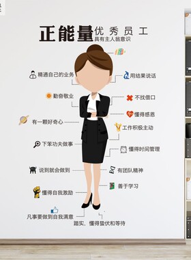优秀员工领导形象文字标语口号