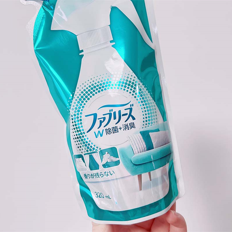 日本进口宝洁风倍清布制品衣物用除臭空气清新剂喷雾替换装320ml-图0