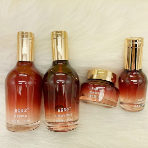 双皇冠奢莲化妆品专柜正品菲露爱尔蜗牛四件套装补水保湿舒缓 - 图3