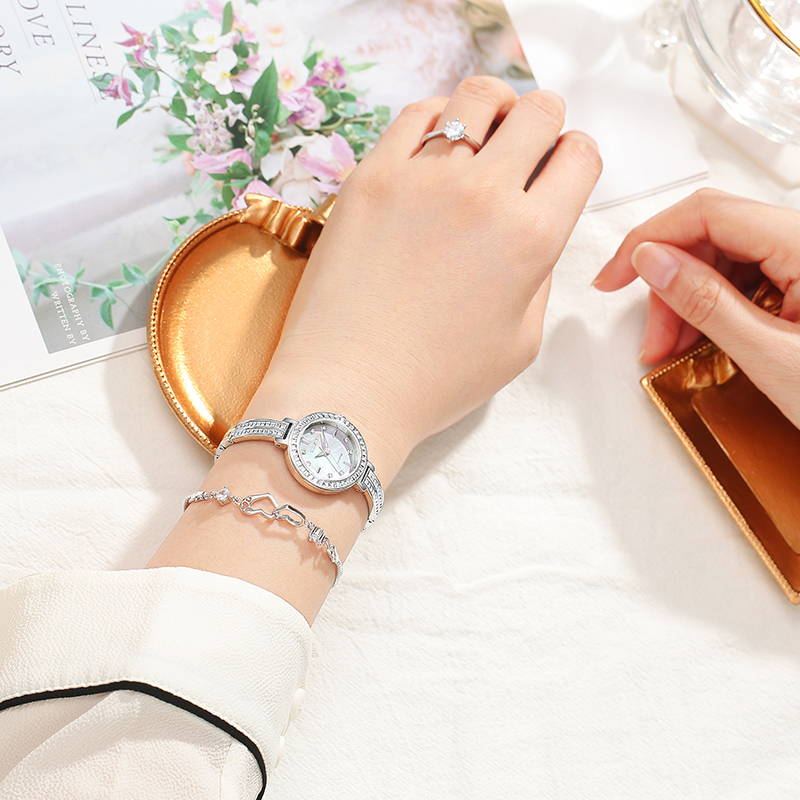 西铁城满天星美人鱼小众水晶光动能 西铁城手表日韩腕表