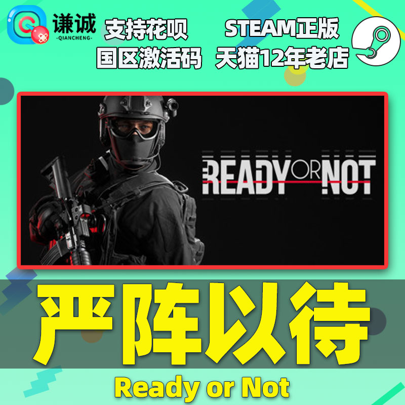 Steam 严阵以待 ready or not 国区激活码CDKEY 中文正版PC游戏 - 图2