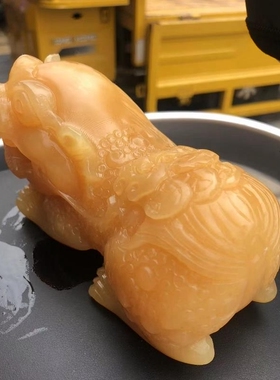 玉石玉貔貅家居客厅摆件