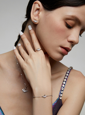 伊泰莲娜银戒指简约女