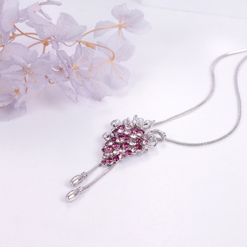 伊泰莲娜魅影诱惑四季优雅毛衣链 伊泰莲娜项链