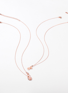 【礼盒包装】伊泰莲娜项链女个性锁骨链S925银饰剪刀钥匙吊坠礼物