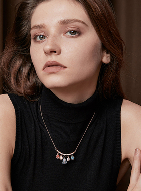 伊泰莲娜项链女韩版吊坠