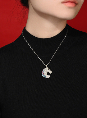 伊泰莲娜合金仿水晶新年款女项链