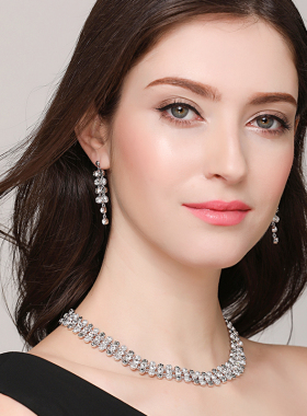 伊泰莲娜圆舞曲女耳环项链套装