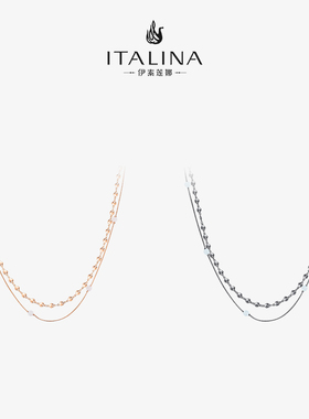 伊泰莲娜古典元素多层毛衣链