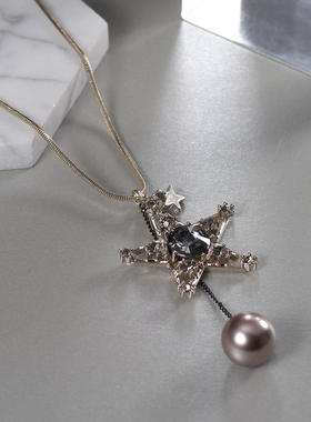 伊泰莲娜毛衣链女时尚星星造型