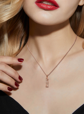 伊泰莲娜铜猫眼古风竹韵女项链