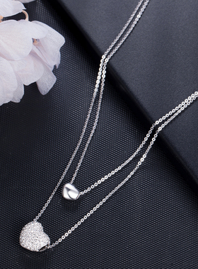 伊泰莲娜项链心形日韩版时尚
