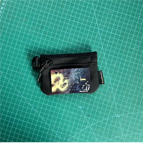 Легкий и тонкий кошелек, нейлоновый картхолдер, бумажник, японская ключница, наушники, маленькая сумка для техники