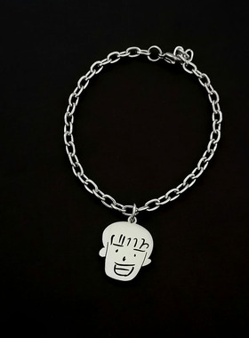 不锈钢胡先煦周边项链