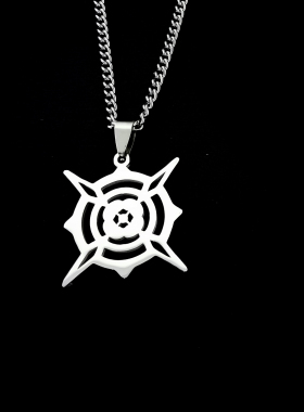 蔚蓝档案/碧蓝档案浅黄睦月光环项链吊坠手链不锈钢材质游戏周边