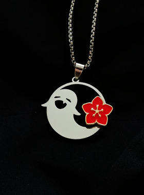 不锈钢钛钢扁链条通用胡桃小幽灵