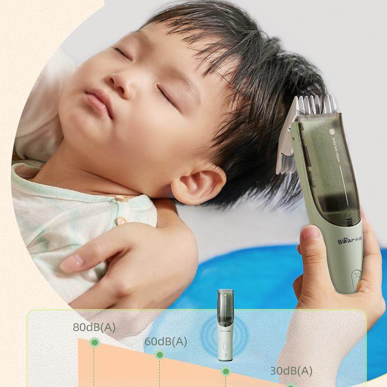 小熊婴儿理发器超静音自动吸发剃发神器宝宝新生剃头发,淘宝优惠券,粉丝福利购,淘宝优惠卷