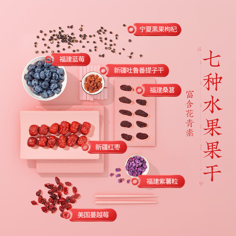 【会员专享】老金磨方玫瑰水果羹冲饮 老金磨方藕粉