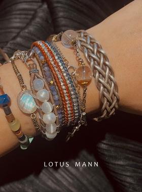 新季复古925银手打银珠路塔斯曼