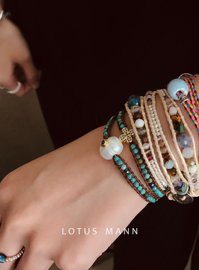 海龟多款湖北绿松石吊坠手链珍珠