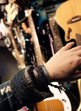 自由之翼羽毛艺术手绳情侣小众