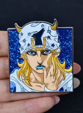 榕易记JOJO奇妙冒险金属徽章
