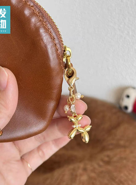 韩国珍珠小狗挂饰5010