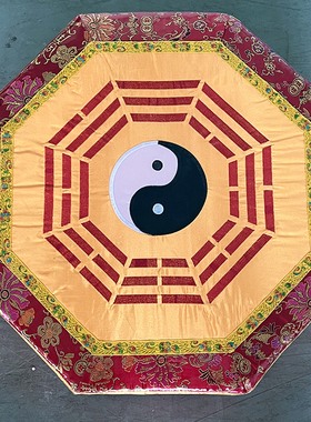 寺庙太极道家磕头莲花拜佛垫